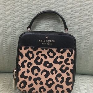 Kate Spade Crossbody Leopard Print Leather Bag